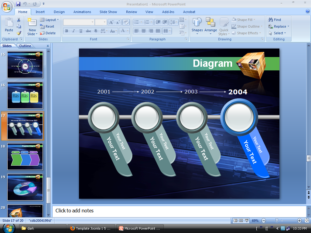 Template Ppt Unik Free Download